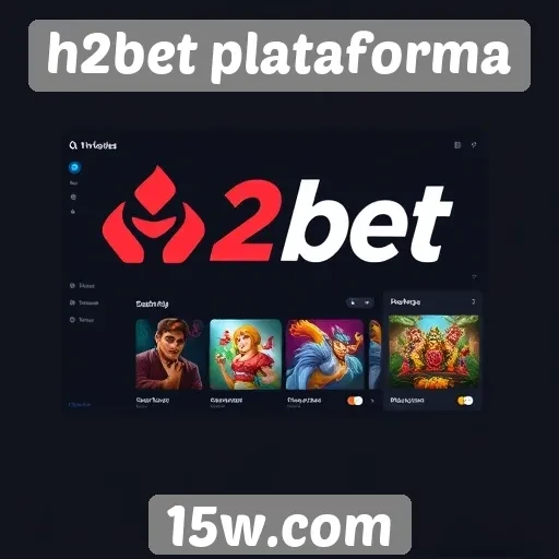 Interface da h2bet é amigável e fácil de navegar